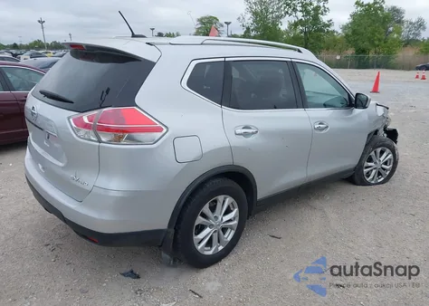 2016 Nissan Rogue S из США, поврежденный, VIN KNMAT2MV9GP674839